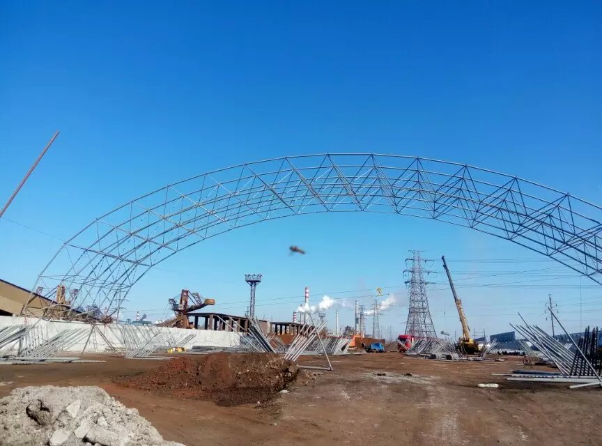 喀什葫芦岛热电厂网架